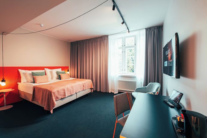 Imagen de la habitación del Hotel The Folks Hotel Konepaja. Foto 6