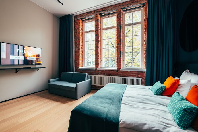 Imagen de la habitación del Hotel The Folks Hotel Konepaja. Foto 9