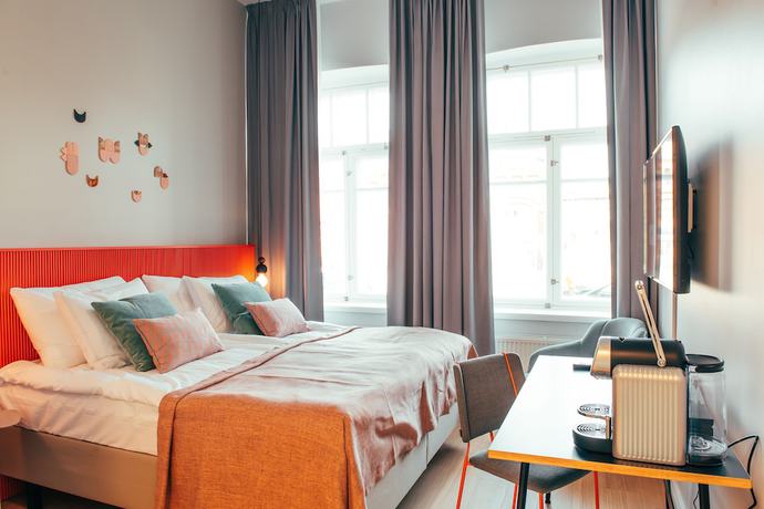 Imagen de la habitación del Hotel The Folks Hotel Konepaja. Foto 12