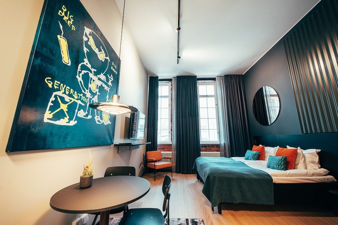 Imagen de la habitación del Hotel The Folks Hotel Konepaja. Foto 13