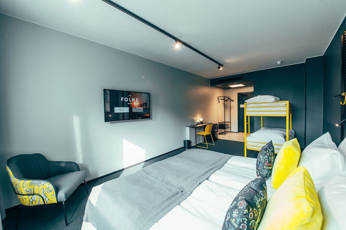 Imagen de la habitación del Hotel The Folks Hotel Konepaja. Foto 16
