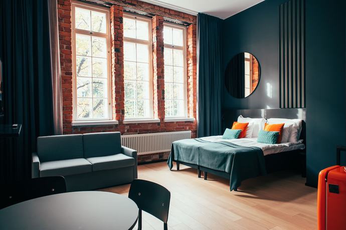 Imagen de la habitación del Hotel The Folks Hotel Konepaja. Foto 17