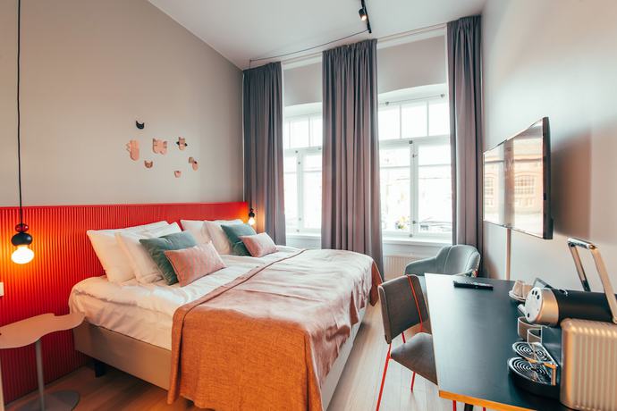 Imagen de la habitación del Hotel The Folks Hotel Konepaja. Foto 18