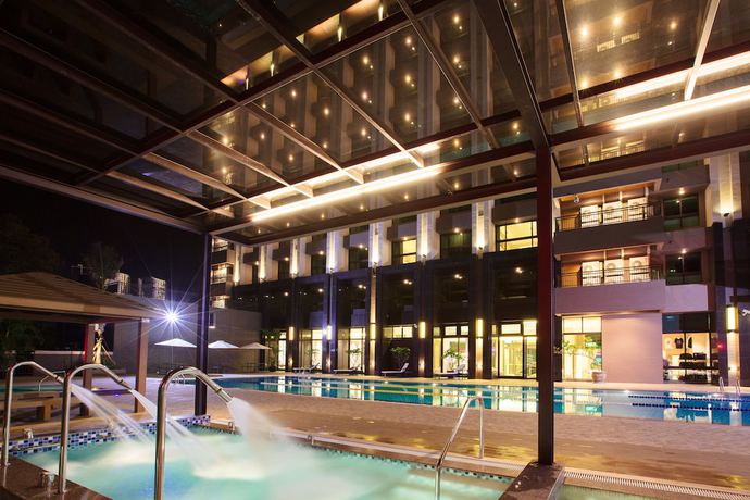 Imagen de la piscina del Hotel The Fuli Resort Chihpen. Foto 16