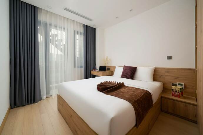 Imagen de la habitación del Hotel The Galaxy Home Apartment Doi Can. Foto 16