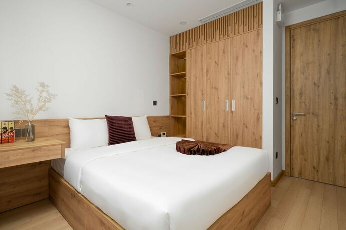 Imagen de la habitación del Hotel The Galaxy Home Apartment Doi Can. Foto 17