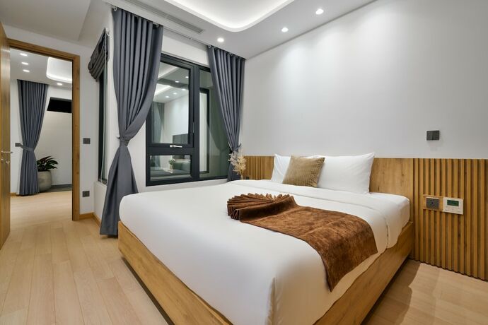 Imagen de la habitación del Hotel The Galaxy Home Apartment Doi Can. Foto 18