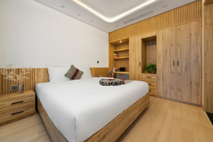 Imagen de la habitación del Hotel The Galaxy Home Apartment Doi Can. Foto 19