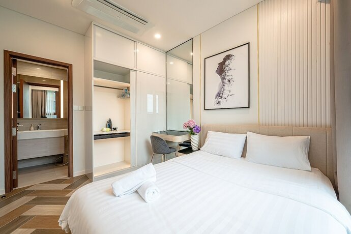 Imagen de la habitación del Hotel The Galleria Residences. Foto 17