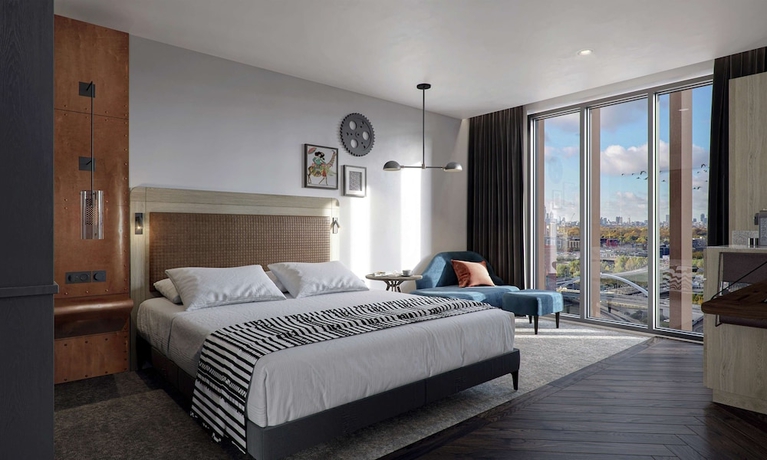 Imagen de la habitación del Hotel The Gantry London, Curio Collection by Hilton. Foto 5