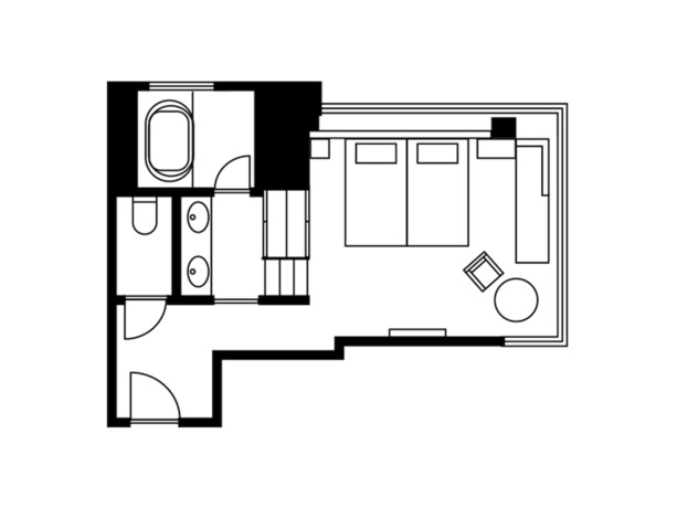 Imagen de la habitación del Hotel The Gate Tokyo By Hulic. Foto 5