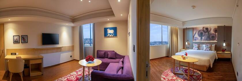 Imagen de la habitación del Hotel The Gaurs Sarovar Premiere. Foto 15
