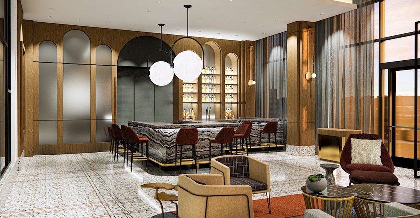 Imagen de los interiores del Hotel The Godfrey Detroit, Curio Collection By Hilton. Foto 16