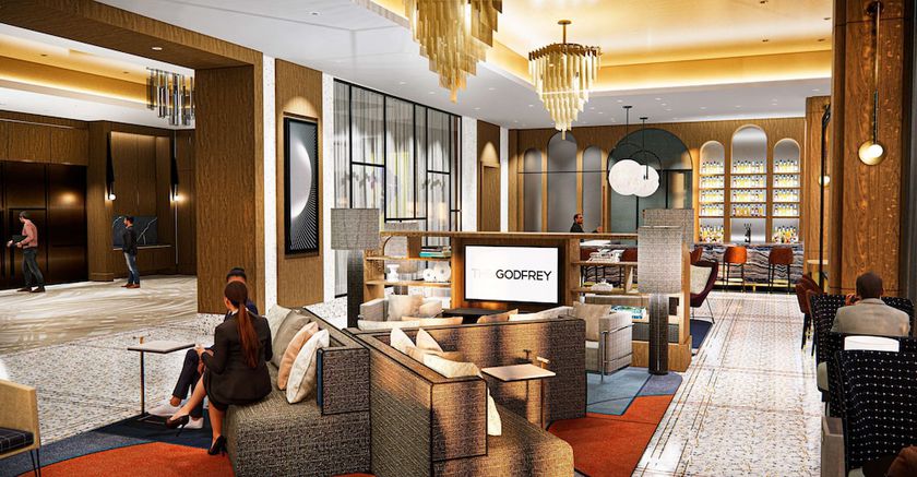Imagen de los interiores del Hotel The Godfrey Detroit, Curio Collection By Hilton. Foto 17