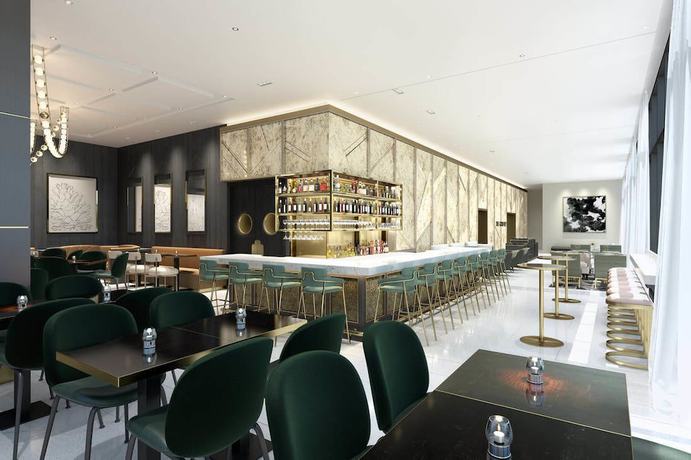 Imagen del bar/restaurante del Hotel The Godfrey Hollywood. Foto 3