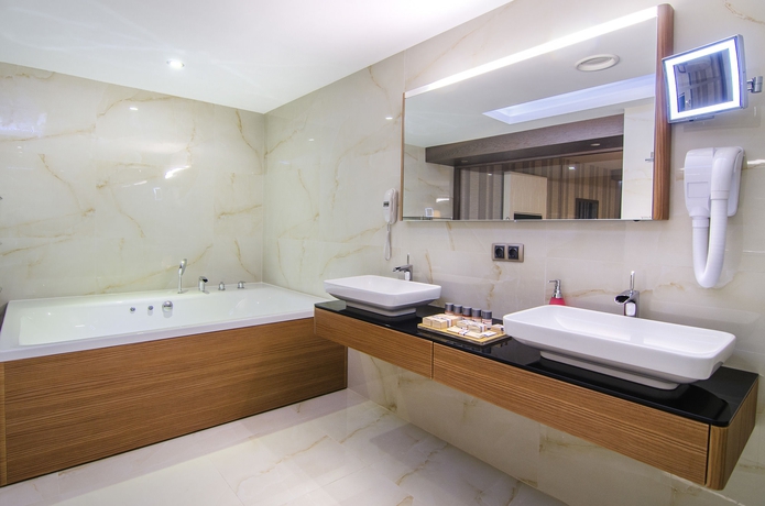 Imagen de la habitación del Hotel The Grand Blue Sky International. Foto 3