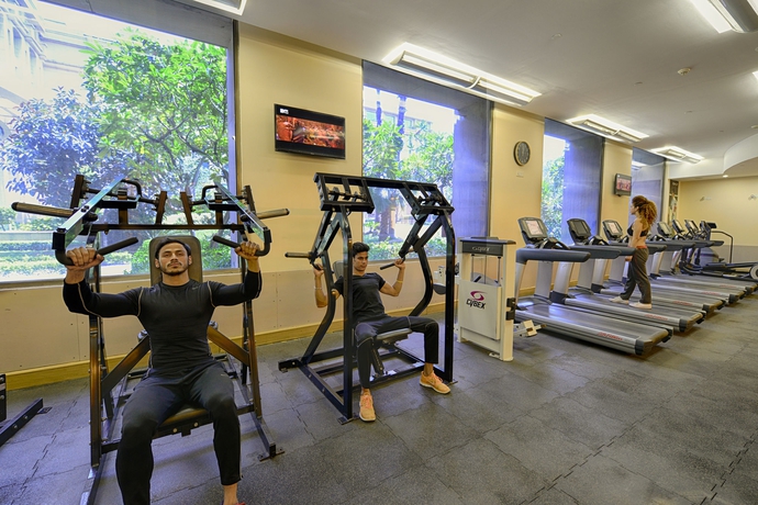 Imagen de los interiores del Hotel The Grand New Delhi. Foto 15