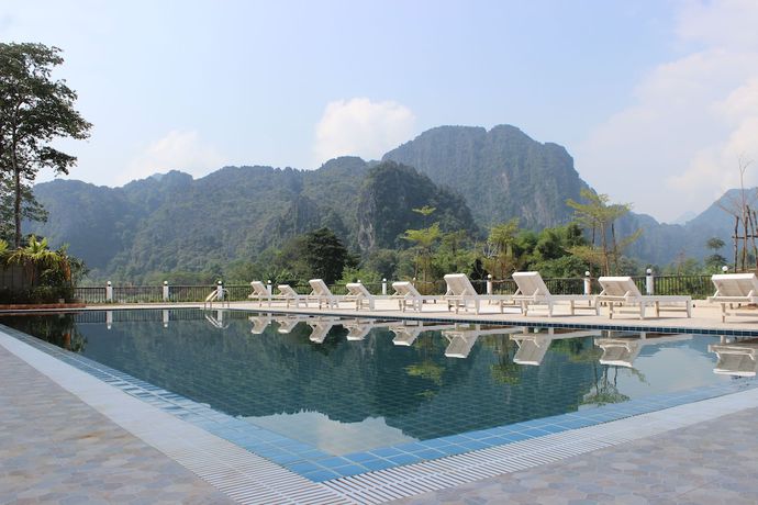 Imagen general del Hotel The Grand Riverside 2 Vangvieng. Foto 1