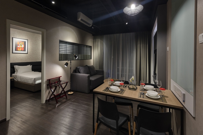 Imagen de la habitación del Hotel The Granite Luxury Penang. Foto 2