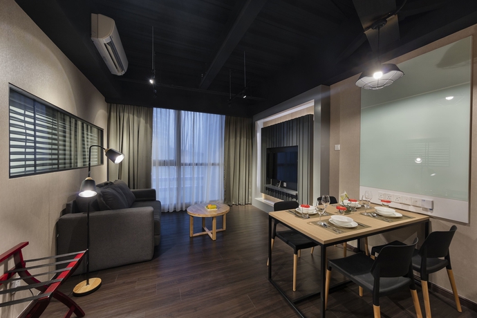 Imagen de los interiores del Hotel The Granite Luxury Penang. Foto 19