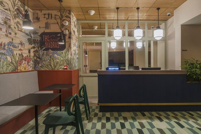 Imagen de los interiores del Hotel The Great Madras. Foto 7