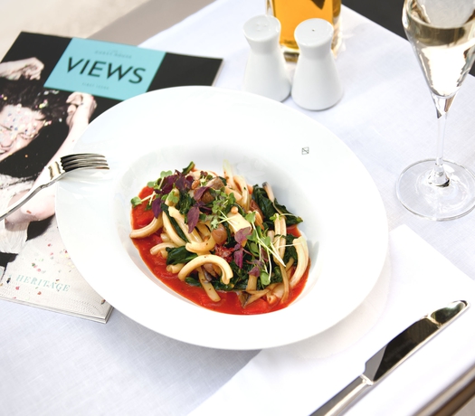 Imagen del bar/restaurante del Hotel The Guesthouse Vienna. Foto 6