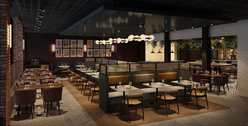 Imagen del bar/restaurante del Hotel The Halyard Liverpool, Vignette Collection, an IHG. Foto 3