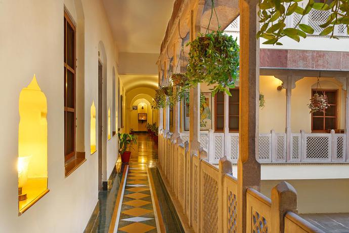 Imagen de los interiores del Hotel The Haveli Hari Ganga, Haridwar. Foto 10