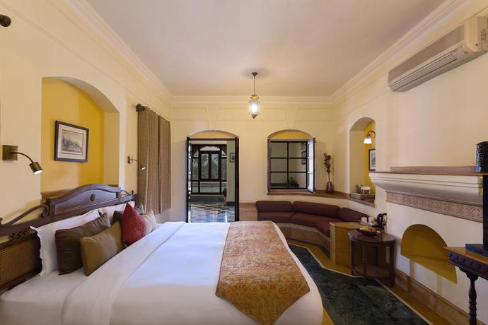 Imagen de la habitación del Hotel The Haveli Hari Ganga, Haridwar. Foto 6