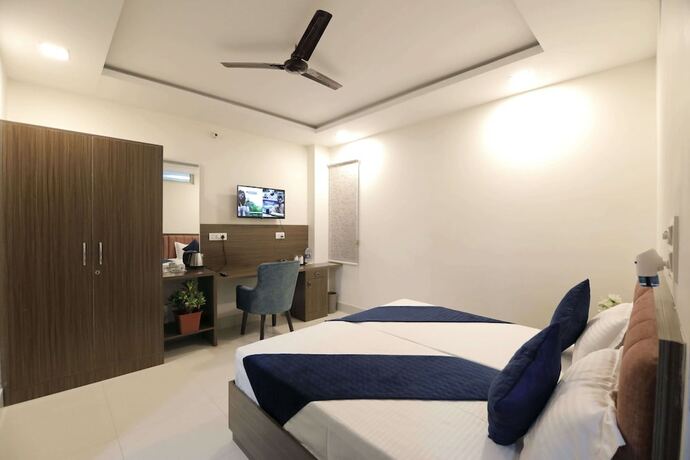Imagen general del Hotel The Heights, Haridwar. Foto 9