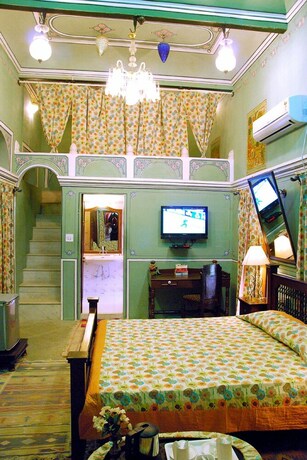 Imagen de la habitación del Hotel The Heritage Mandawa-a Luxury. Foto 3