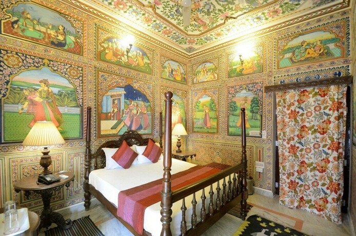 Imagen de la habitación del Hotel The Heritage Mandawa-a Luxury. Foto 10