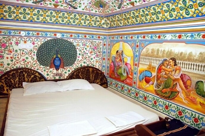 Imagen de la habitación del Hotel The Heritage Mandawa-a Luxury. Foto 12