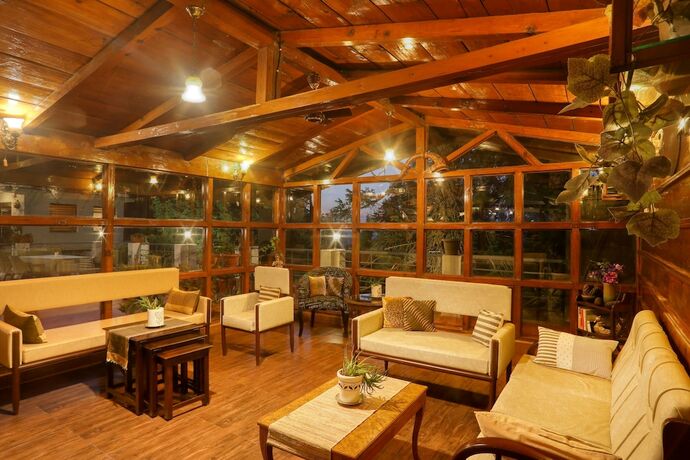 Imagen del bar/restaurante del Hotel The Hermitage Kanatal. Foto 15