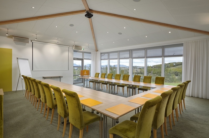 Imagen de los interiores del Hotel The Hill At Flúðir. Foto 18