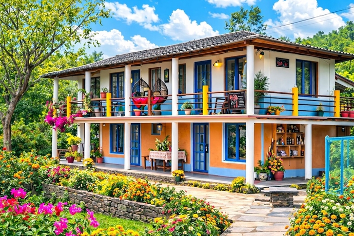 Imagen general del Hotel The Himalayan Heaven Homestay Binsar. Foto 1