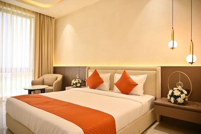 Imagen de la habitación del Hotel The Hoften Lotus Court, Greater Noida. Foto 5