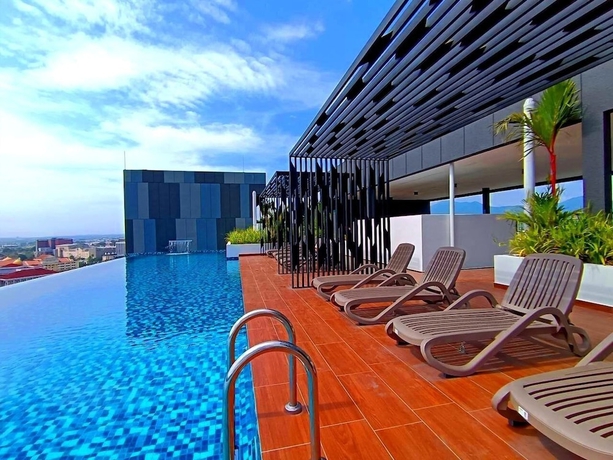 Imagen de la piscina del Hotel The Horizon Ipoh L15 by Grab A Stay. Foto 13