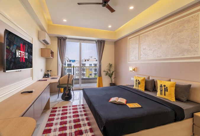 Imagen de la habitación del Hotel The Hosteller Gurgaon. Foto 9