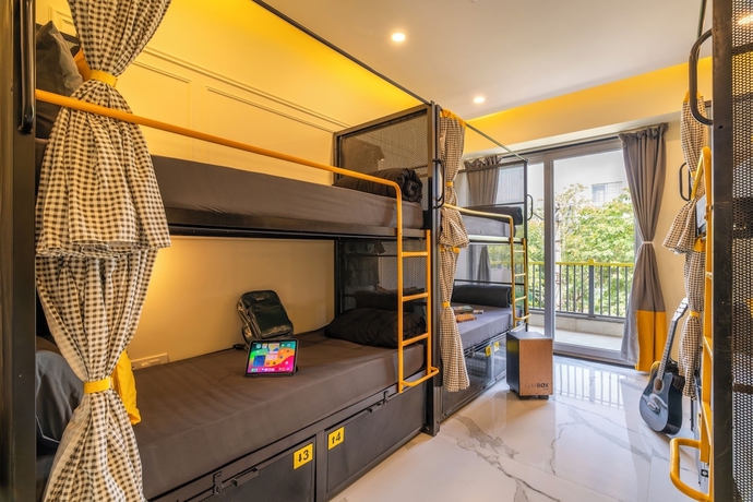 Imagen de la habitación del Hotel The Hosteller Gurgaon. Foto 10