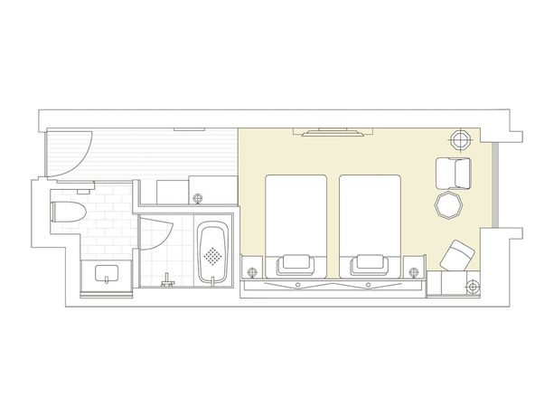 Imagen de la habitación del Hotel The Hotel Sanraku Kanazawa. Foto 13