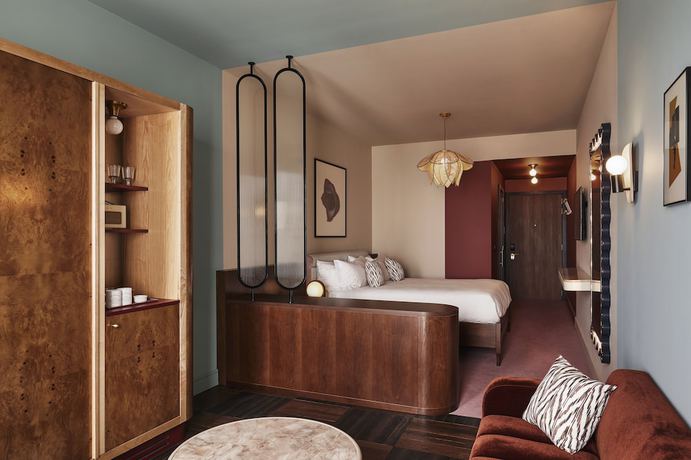 Imagen de la habitación del Hotel The Hoxton Brussels. Foto 4