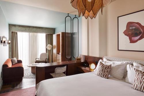 Imagen de la habitación del Hotel The Hoxton Brussels. Foto 16