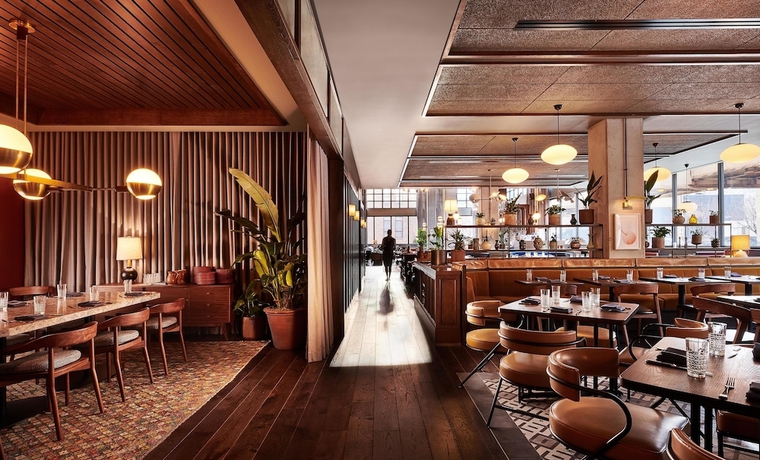 Imagen del bar/restaurante del Hotel The Hoxton Chicago. Foto 12