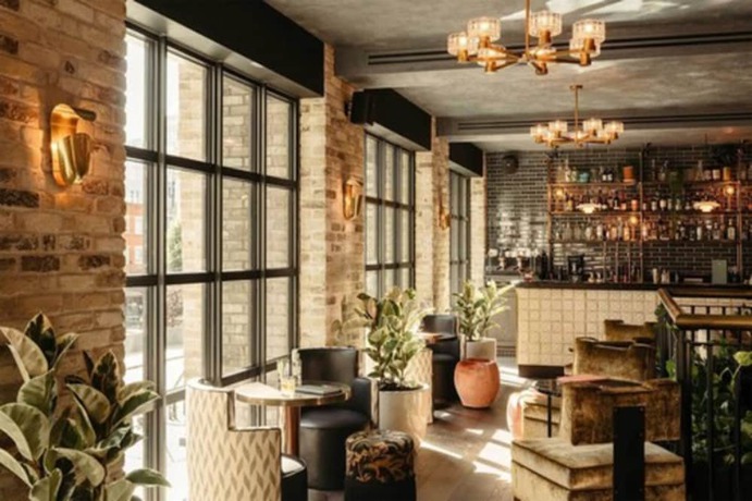 Imagen del bar/restaurante del Hotel The Hoxton Southwark. Foto 2
