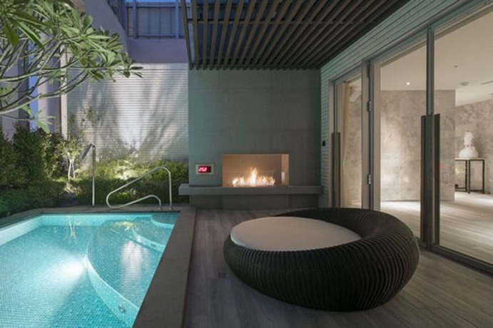 Imagen de la piscina del Hotel The Huan Taichung. Foto 16