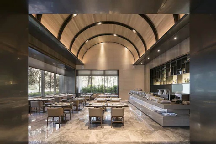 Imagen del bar/restaurante del Hotel The Huan Taichung. Foto 4