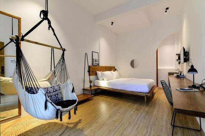 Imagen de la habitación del Hotel The Hut Boutique Hotel-Notre Dame. Foto 12