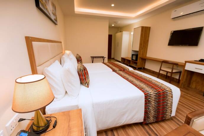 Imagen de la habitación del Hotel The Hut Restaurant and Boutique hotel. Foto 19