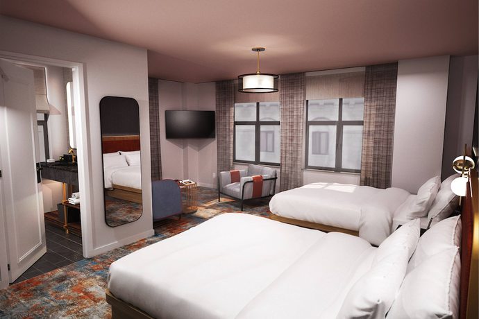Imagen de la habitación del Hotel The Industrialist, Pittsburgh, Autograph Collection. Foto 4